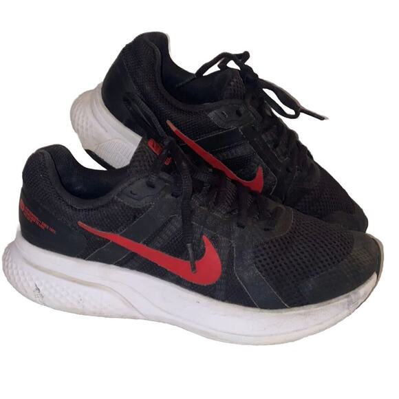 Nike Air Run Swift 2 Sz 8 Black/Red Running Athletic Comfort Sneaker main image 5